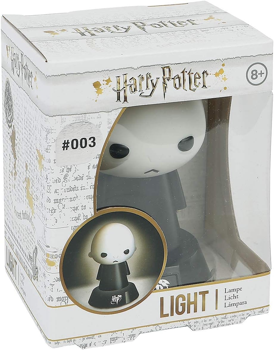 Harry potter - veilleuse 3d icon voldemort 10 cm 5055964725006 - Conforama