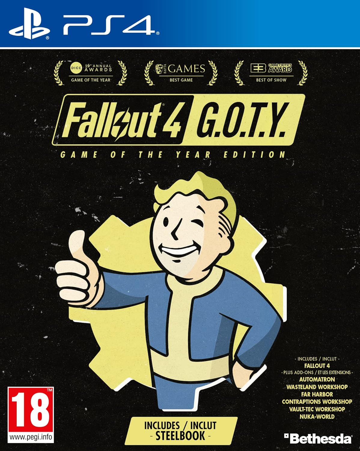 Edition Playstation GOTY Fallout GameDog Steelbook 4 - 4