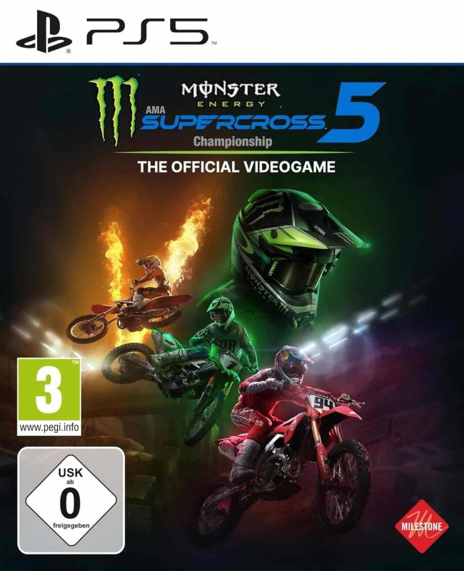 Monster Energy Supercross 5 Playstation 5