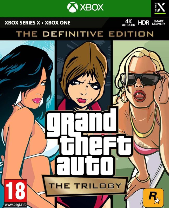 GTA Trilogy Definitive Edition Xbox & Xbox Series X