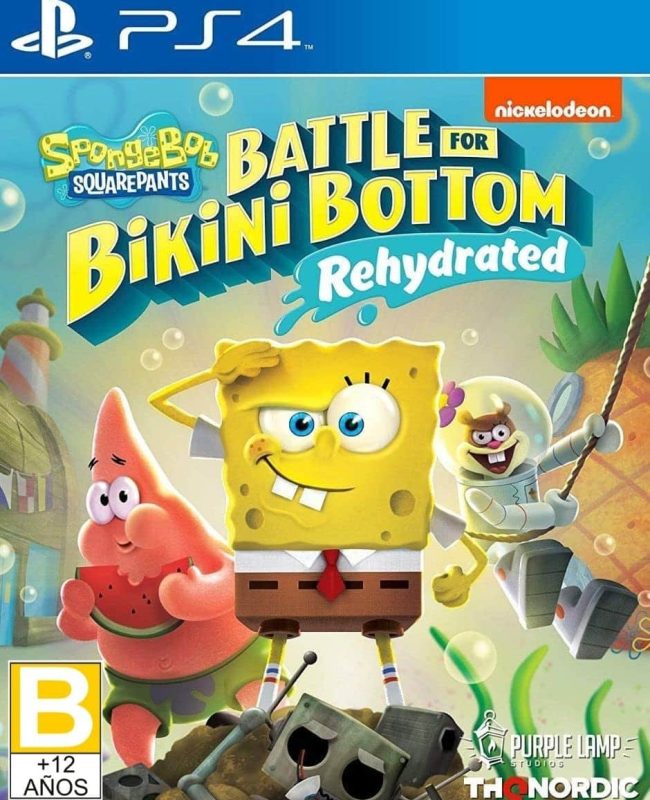SpongeBob Battle for Bikini Bottom Rehydrated Playstation 4