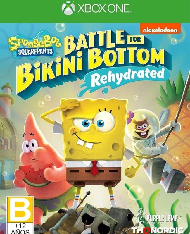 SpongeBob Battle for Bikini Bottom Rehydrated Xbox
