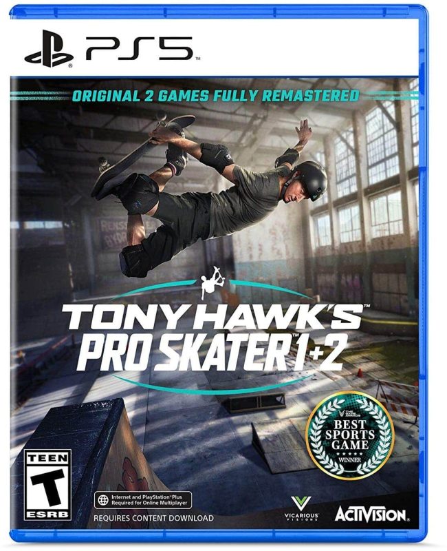 Tony Hawk's Pro Skater 1+2 Playstation 5