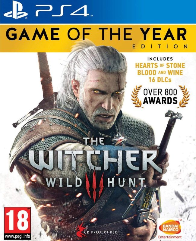 Witcher 3 GOTY Playstation 4 & 5